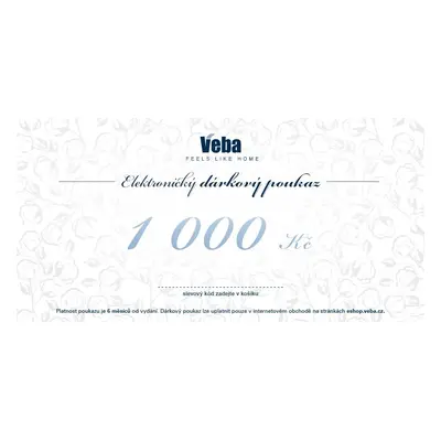 VEBA Dárkový poukaz 1000