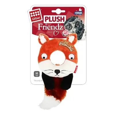 GiGwi art. 6244 Plush Friendz liška s gum. kroužkem