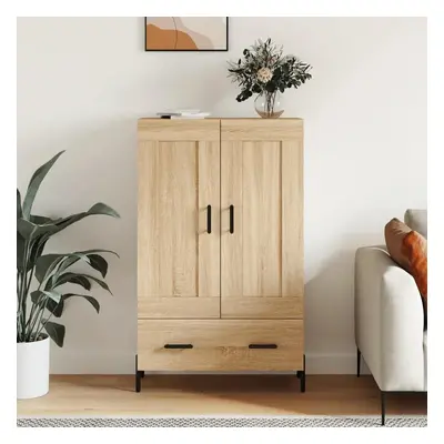 Skříň highboard dub sonoma 69,5 x 31 x 115 cm kompozitní dřevo