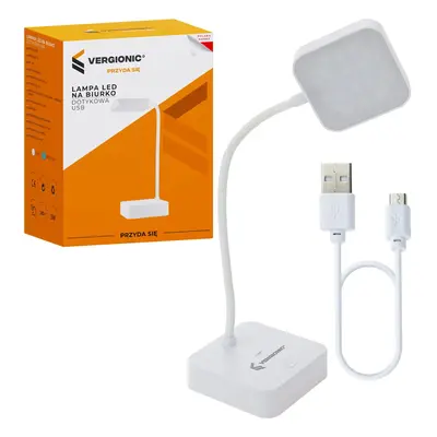 CHINEX LED USB noční lampa, bílá, 35 cm