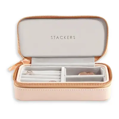 Stackers, Cestovní šperkovnice Blush Medium Travel | růžová 75343