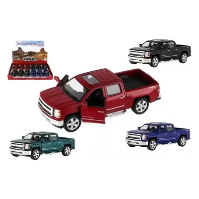 Teddies Auto Kinsmart Chevrolet 2014 Silverado - mix 4 barvy