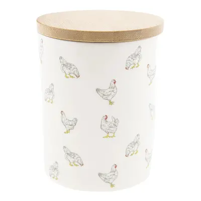 Keramická dóza Lucky Chicken - Ø 10*13 cm