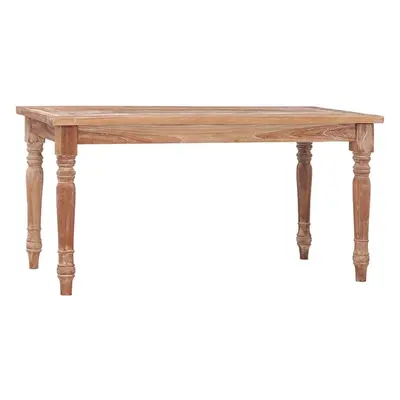 vidaXL Konferenční stolek Batavia 90 x 50 x 45 cm bělený masivní teak