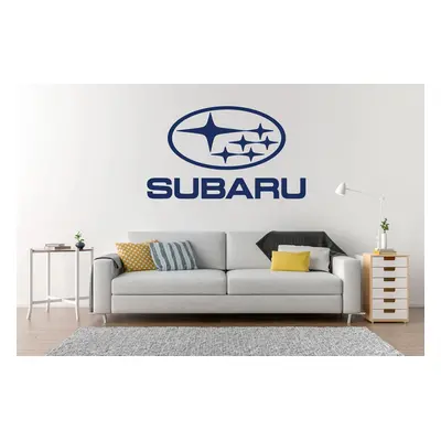 Lepy.cz Samolepka na zeď Subaru Velikost (šířka x výška): 40x23cm, Barevná varianta: Světle modr