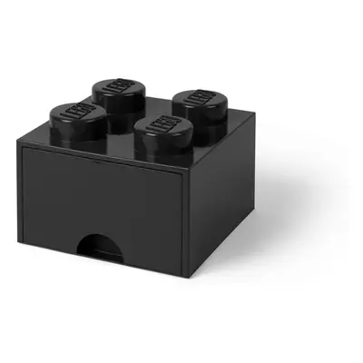 Černý úložný box čtverec LEGO®