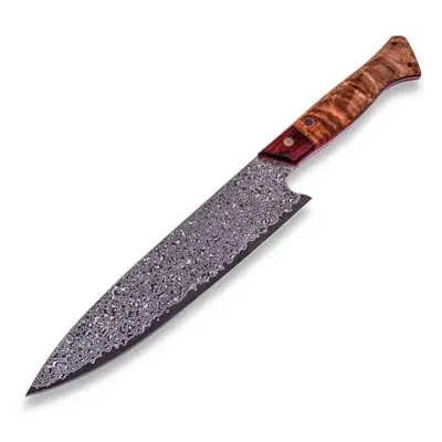 KnifeBoss damaškový nůž Chef 8" (202 mm) Rosewood VG-10