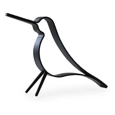 Cooee Design, Dřevěný dekorativní ptáček Woody Bird, malý | černá ED-01-01-BK