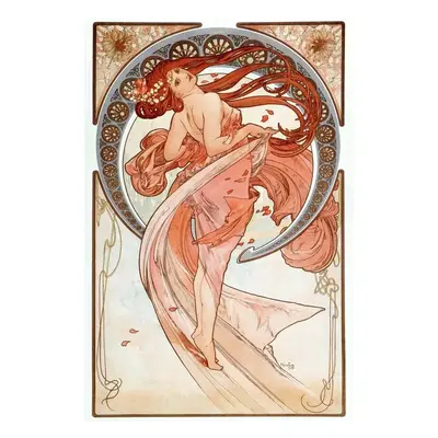 Obrazová reprodukce La danse Lithographs series, Alfons Mucha