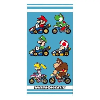 Dětská osuška Super Mario Kart, 70 x 140 cm