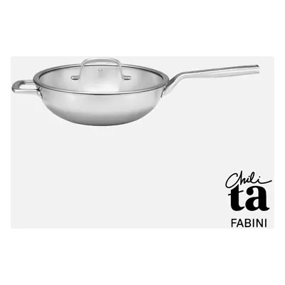 Fabini FABINI & Chili Ta - nerezová pánev WOK s poklicí Ø 30 cm