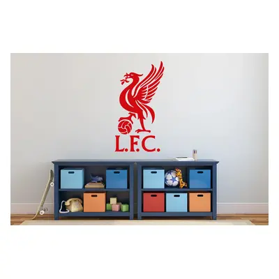 Lepy.cz Samolepka na zeď Liverpool FC Velikost (šířka x výška): 30x55cm, Barevná varianta: Tmavě