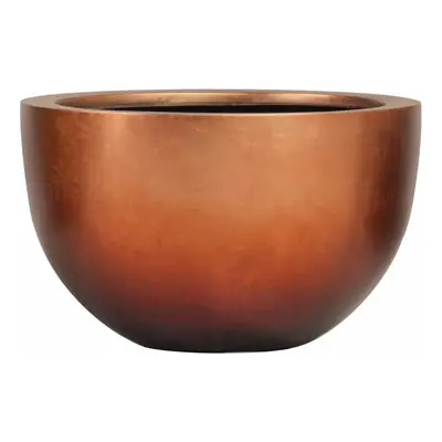 Baq Metallic Silver leaf Bowl Matt Copper Ø 45 cm / V 27 cm