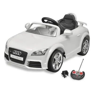 Audi TT RS dětské auto s dálkovým ovládáním bílé