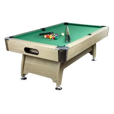 GamesPlanet® 7308 Kulečníkový stůl pool billiard kulečník s vybavením, 8 ft