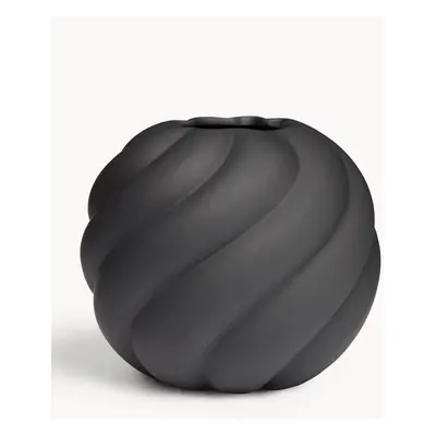 Ručně malovaná keramická váza Twist Ball, V 20 cm