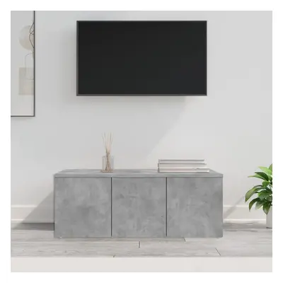 TV stolek betonově šedý 80 x 34 x 30 cm kompozitní dřevo