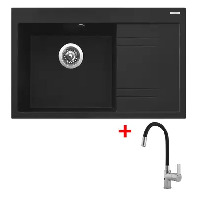 Akční set Sinks RIM 780 L Metalblack + baterie FLEXIA