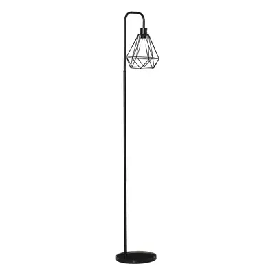 HOMCOM stojací lampa v industriálním stylu elegantní stojací lampa s paticí E27 do ložnice jídel