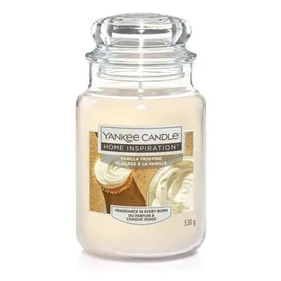 Yankee Candle vonná svíčka Classic ve skle velká Vanilla Frosting 538g