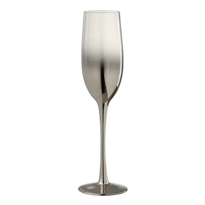 Sklenička na šampaňské Silver Glass - Ø 7*25 cm