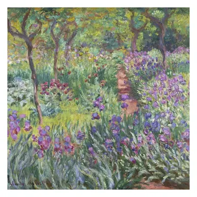 Obrazová reprodukce The Garden in Giverny, Claude Monet