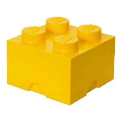 Žlutý úložný box čtverec LEGO®