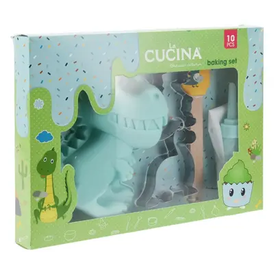 La Cucina Dětská sada na pečení Dino, 10 ks