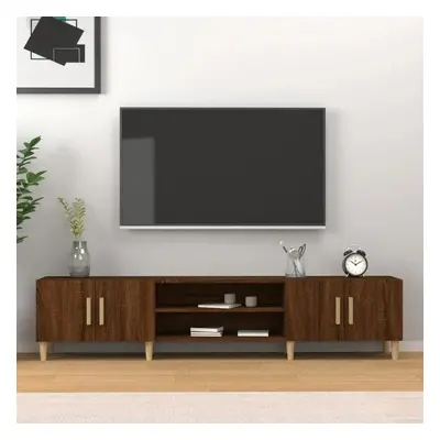 TV skříňka hnědý dub 180 x 31,5 x 40 cm kompozitní dřevo