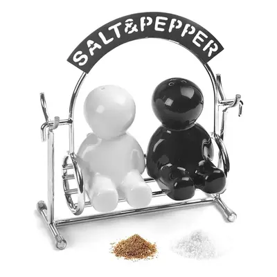 Slánka a pepřenka se stojánkem Salt & Pepper – Balvi