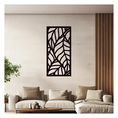 dřevo života Dekorační panel LEAF Rozměry (cm): 30x60, Zvolte barvu dekoru: Černá