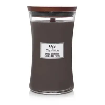 WoodWick vonná svíčka s dřevěným Sand & Driftwood 609g