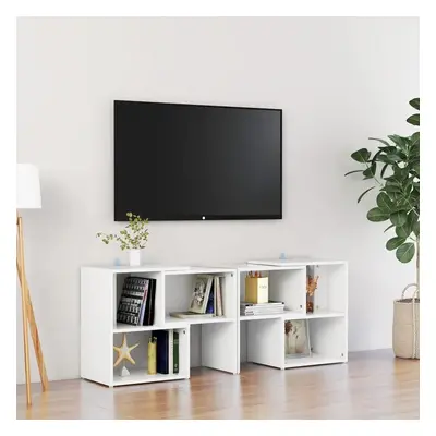 vidaXL TV skříňka bílá 104 x 30 x 52 cm kompozitní dřevo