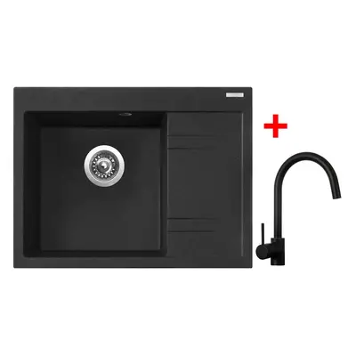 Akční set Sinks RIM 650 L Granblack + baterie VITALIA černá