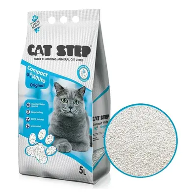 Cat Step Compact White Original 5l /4bal//248pal