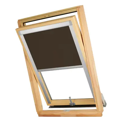 Dekodum Termoizolační roleta na střešní okno typu VELUX MK06/M06/306 Barva látky: Graphite Silve