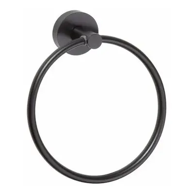 SAPHO XB402 X-Round Black držák ručníků kruh, černá