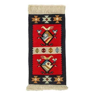 Vlněný kilim "Kuřátka v hnízdech" II