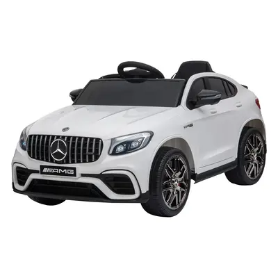 HOMCOM 12V Mercedes-Benz AMG GLC63S COUPE dětské elektrické autíčko s dálkovým ovládáním a bezpe