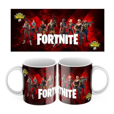 Keramický hrníček Fortnite Game (Červená)