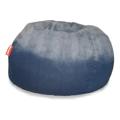 BeanBag Sedací vak Jeans Round blue