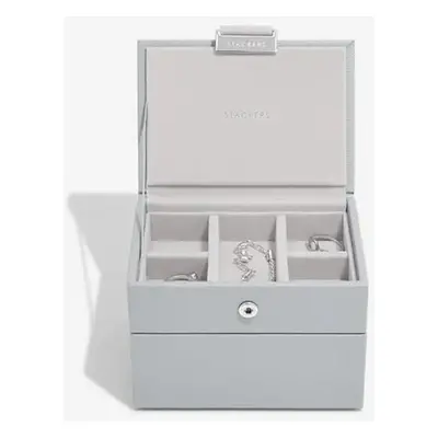 Stackers, Mikro krabička na šperky Micro Jewellery Box Pebble Grey | šedá 76153