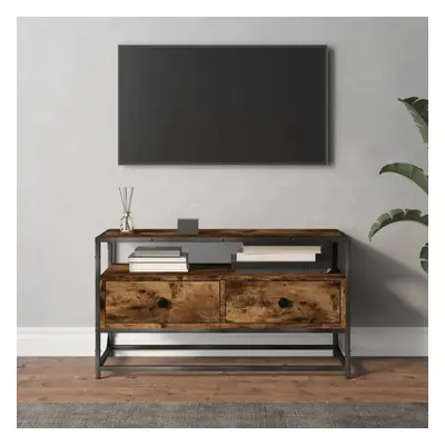 TV skříňka kouřový dub 80 x 35 x 45 cm kompozitní dřevo