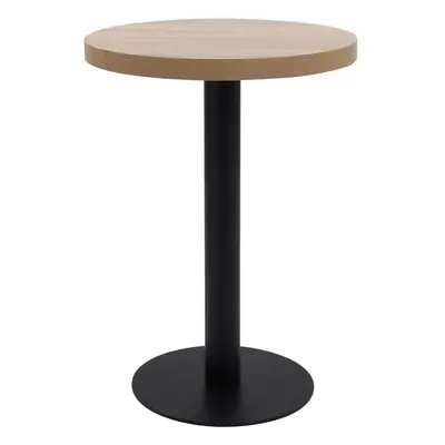 Bistro stolek světle hnědý 60 cm MDF