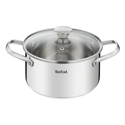 Nerezový hrnec s pokličkou na indukci Cook Eat – Tefal