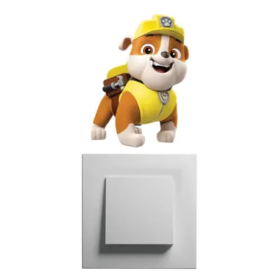 PIPPER. Samolepka nad vypínač "PAW Patrol - Rubble"