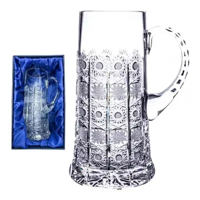 Onte Crystal Bohemia Crystal ručně broušená sklenice na pivo tuplák 500pk 1,5 L 1KS