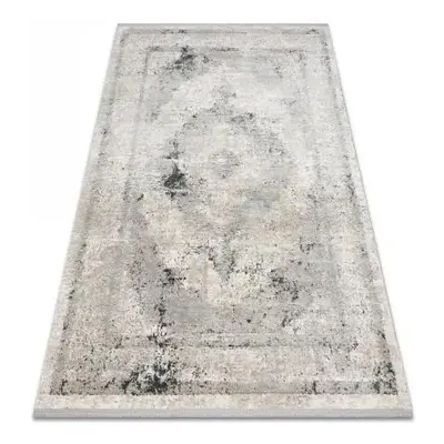 Moderní koberec TULS strukturální, střapce 51321 Vintage, rámu, růži velikost 140x190 cm | krásn