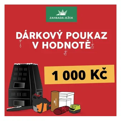 Dárkový poukaz v hodnotě 1000 Kč ZJPOUKAZ1000