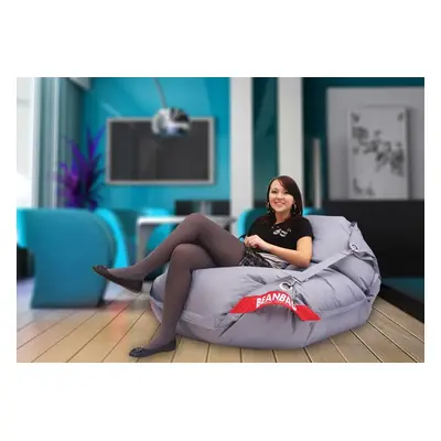 BeanBag Sedací pytel 189x140 comfort s popruhy gray